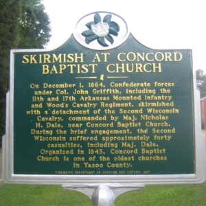 Skirmish at Concord Baptist Church