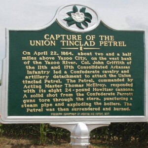 Capture of the Union Tinclad Petrel
